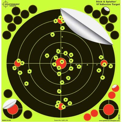 Splatterburst Targets Adhesive Shooting 10 Reactive Target Pack 1 Inch x620 