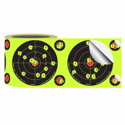 100 pack Practice Target High Visibility Black Background On White Paper Target 