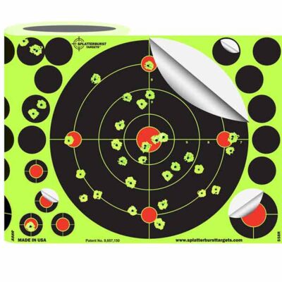 25 X Splatter Target 8 "200mm Shoot Rifle Pistol Reactive Air Paper bon marc DE 